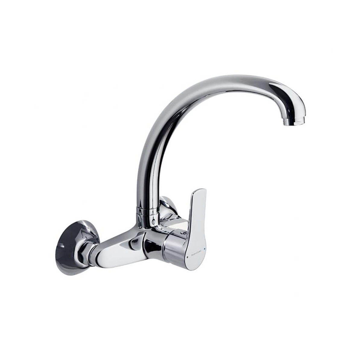 Photo de Caño Alto Ramón Soler 1817 cc Chrome Mural Titane S2 High Sink