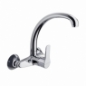 Photo de Caño Alto Ramón Soler 1817 cc Chrome Mural Titane S2 High Sink