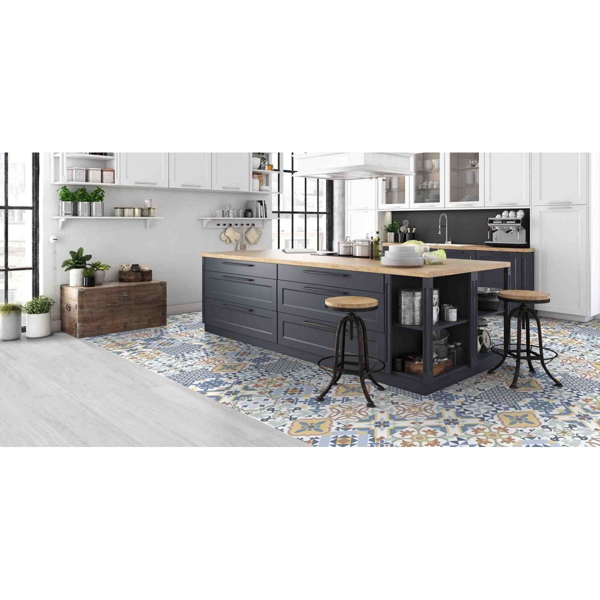 Keros Cerámica Cordoba Mix 25x25