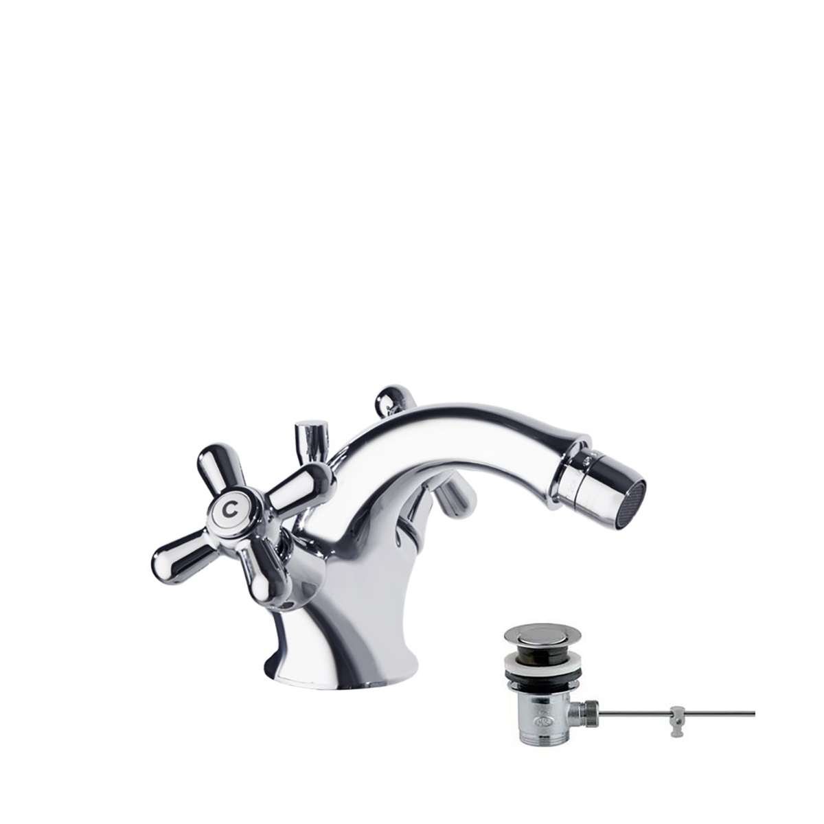 Foto de Com junta de bola Ramón Soler 3103C Va Chrome Bide Gaudi Ii