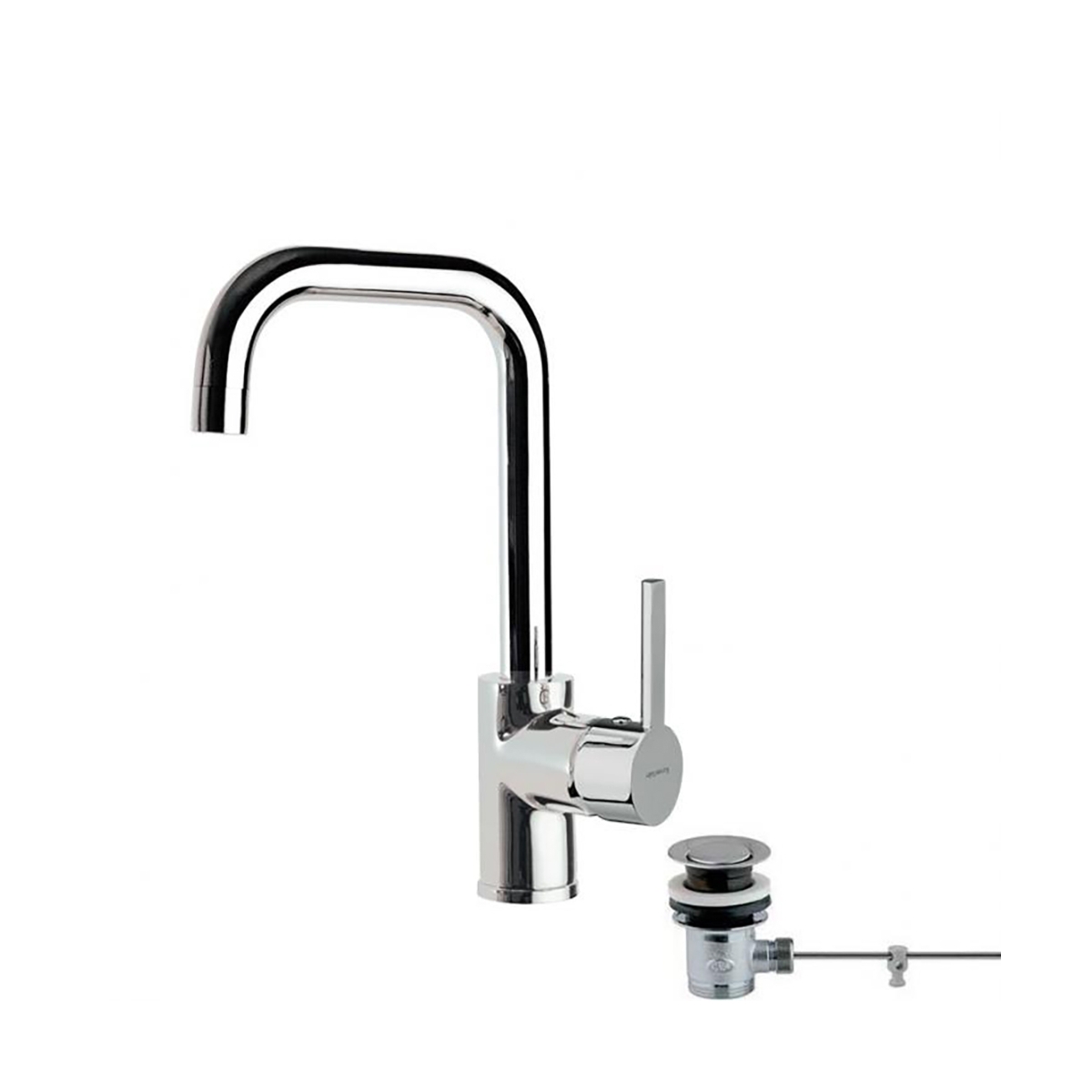 Foto de Caño Giratorio Ramón Soler 331102 Va Cromo Lavabo Caño Orientable Drako C2