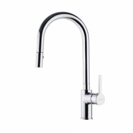 Bec amovible Ramón Soler 337902V1 Évier amovible vertical chromé Drako