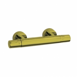 Superfície de parede Ramón Soler 341202 S Gold Brushed Thermotzar Shower