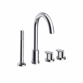 Étagère de baignoire Ramón Soler 363302T M Chrome (T3633+D3633+3713M+9989Sc+C623302+2850C)