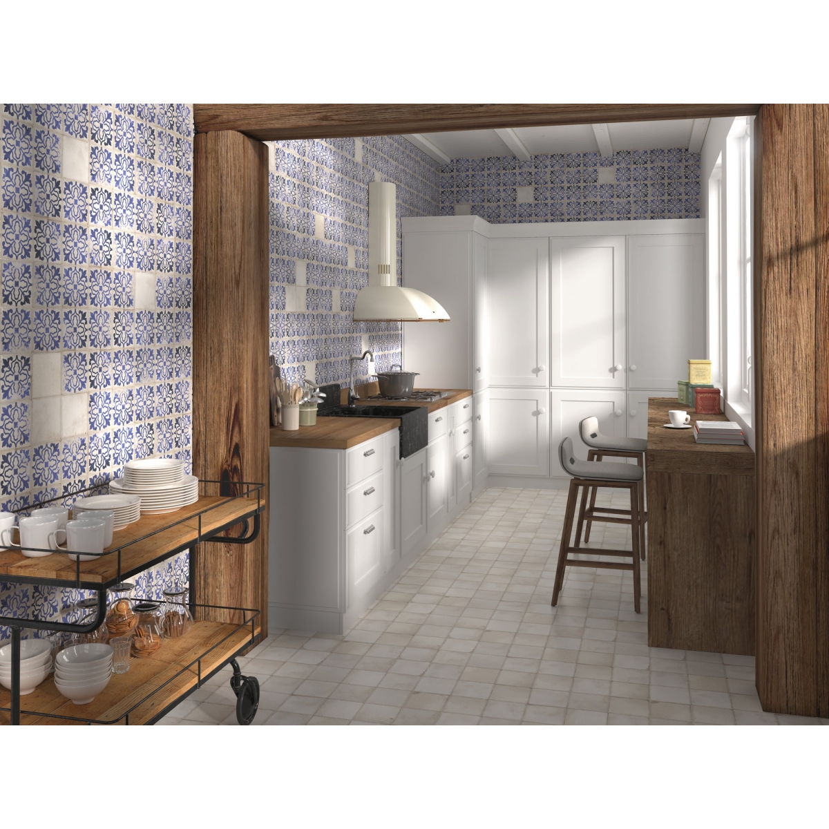 Villena Preto 15x15 (caixa 0,5 m2) APE