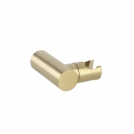 Brushed Gold Ramón Soler 372602 Shower Holder Odyssey Brass Holder