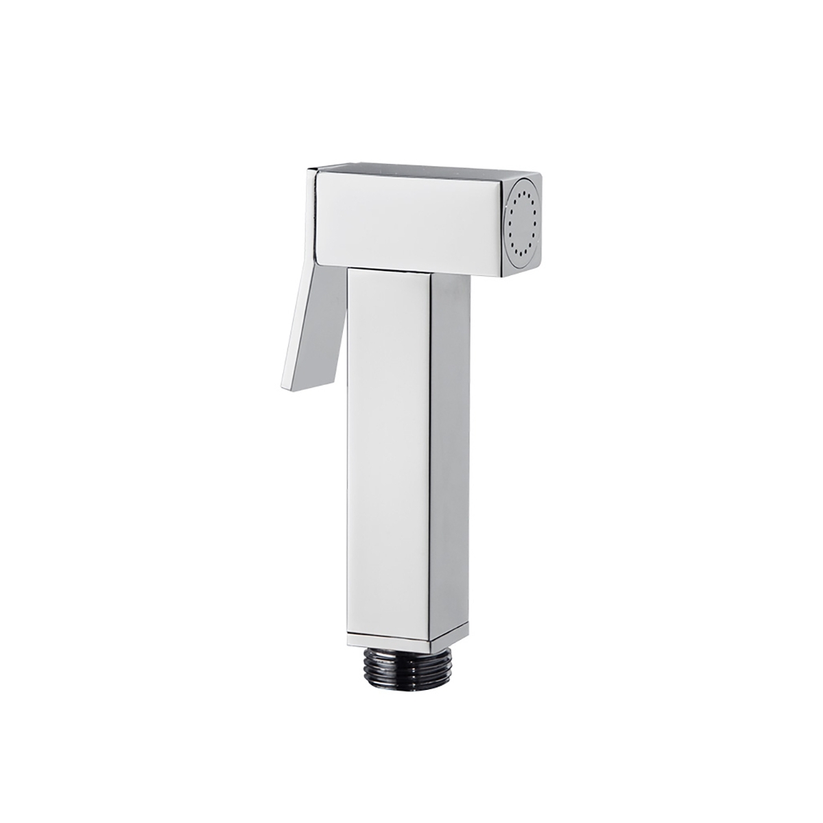 Photo de WC lavant Ramón Soler 4552 WC douche chromé avec bouton-poussoir en laiton Kuatro