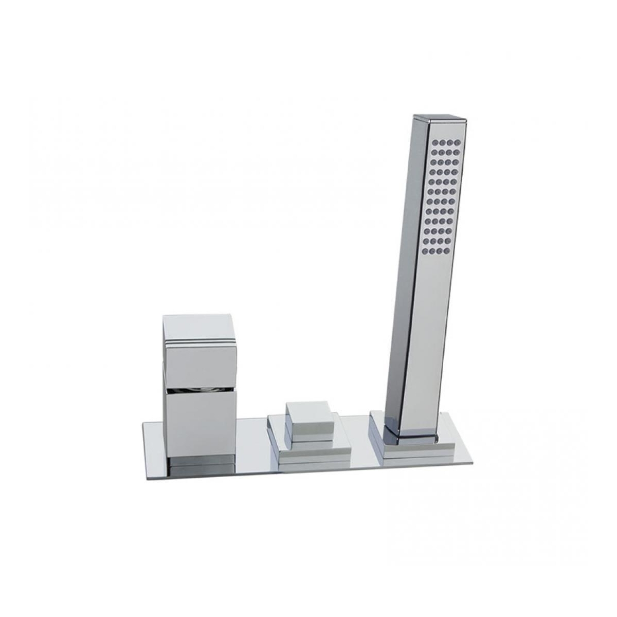 Photo of Kuatro Ramón Soler 473302 Sca Mk Chrome Bathtub Shelf Without Spout