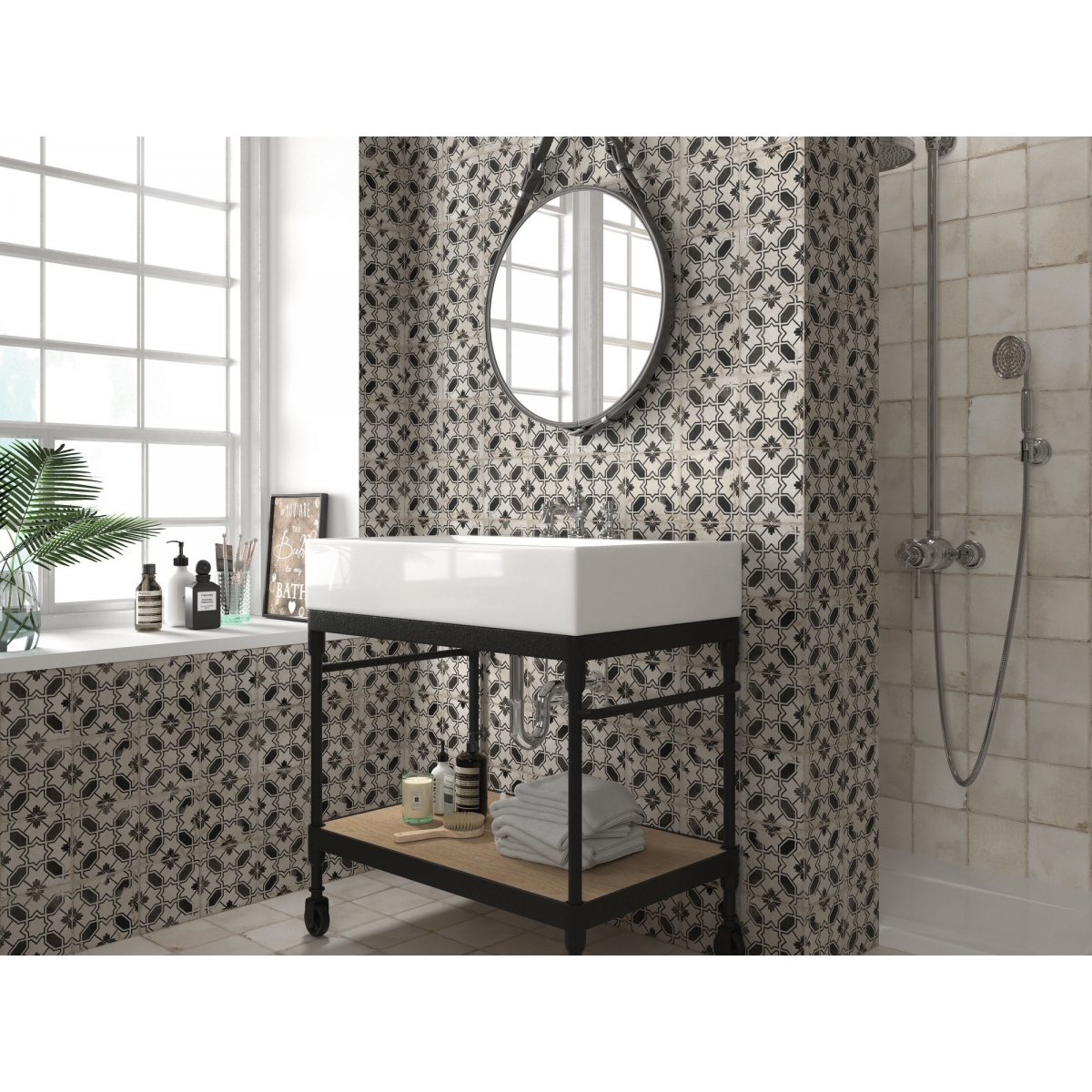 Caleta Noir 15x15 (boîte 0,5 m2) APE