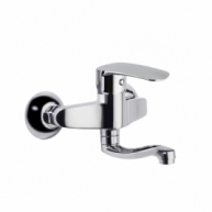 Foto de Caño Bajo Ramón Soler 570701 Ccb14 Cromo Fregadero Mural Caño Bajo New Fly