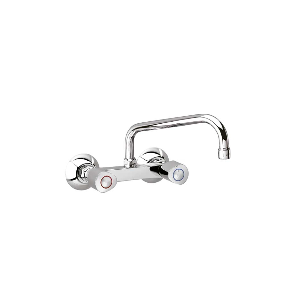 Foto de Caño Alto Ramón Soler 7009 Cai30 E4 Bimando Mural Sink