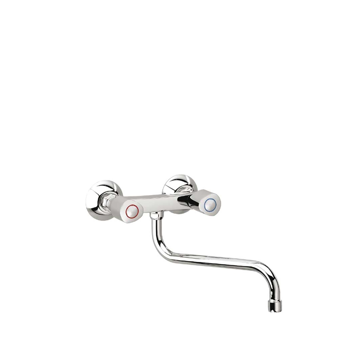 Photo of Caño Bajo Ramón Soler 7009 Cb30 E4 Wall-mounted Sink Mixer
