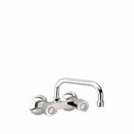 Foto de Caño Alto Ramón Soler 7019 Ca21 E4 Pia de parede de duas alças de 110Cm