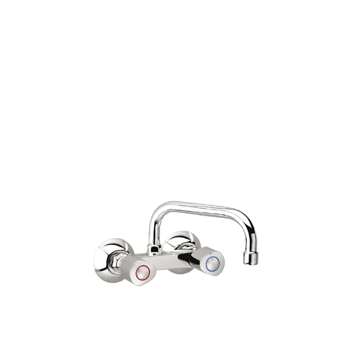 Photo of Caño Alto Ramón Soler 7019 Ca21 E4 Two-handle wall-mounted sink of 110Cm