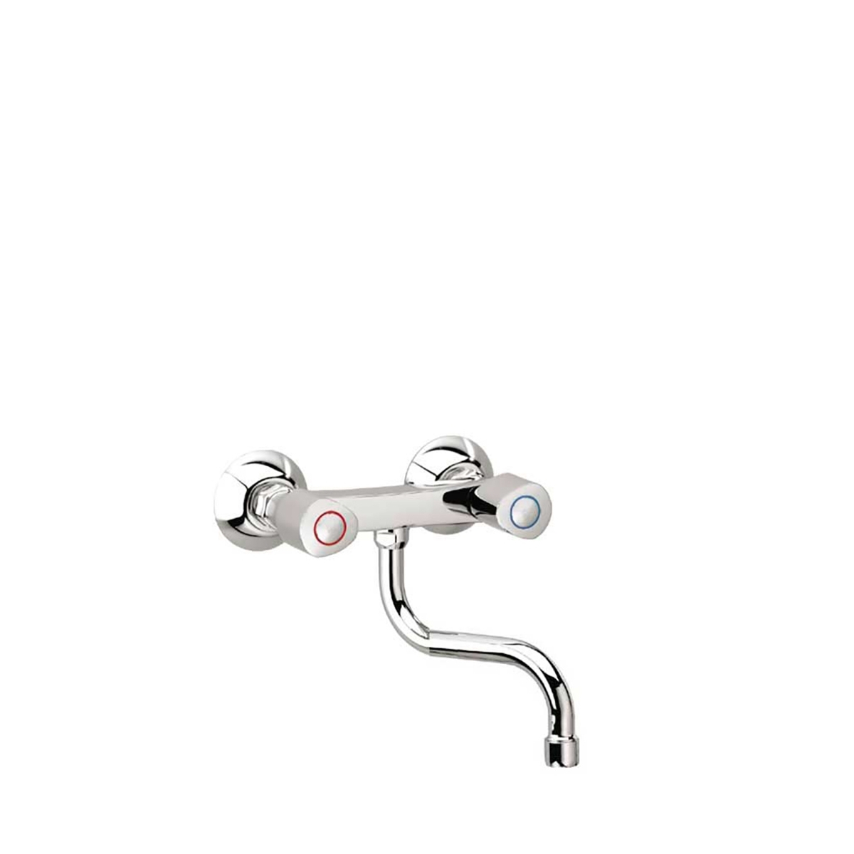 Photo of Caño Bajo Ramón Soler 7019 Cb21 E4 Two-handle Wall Sink 110Cm