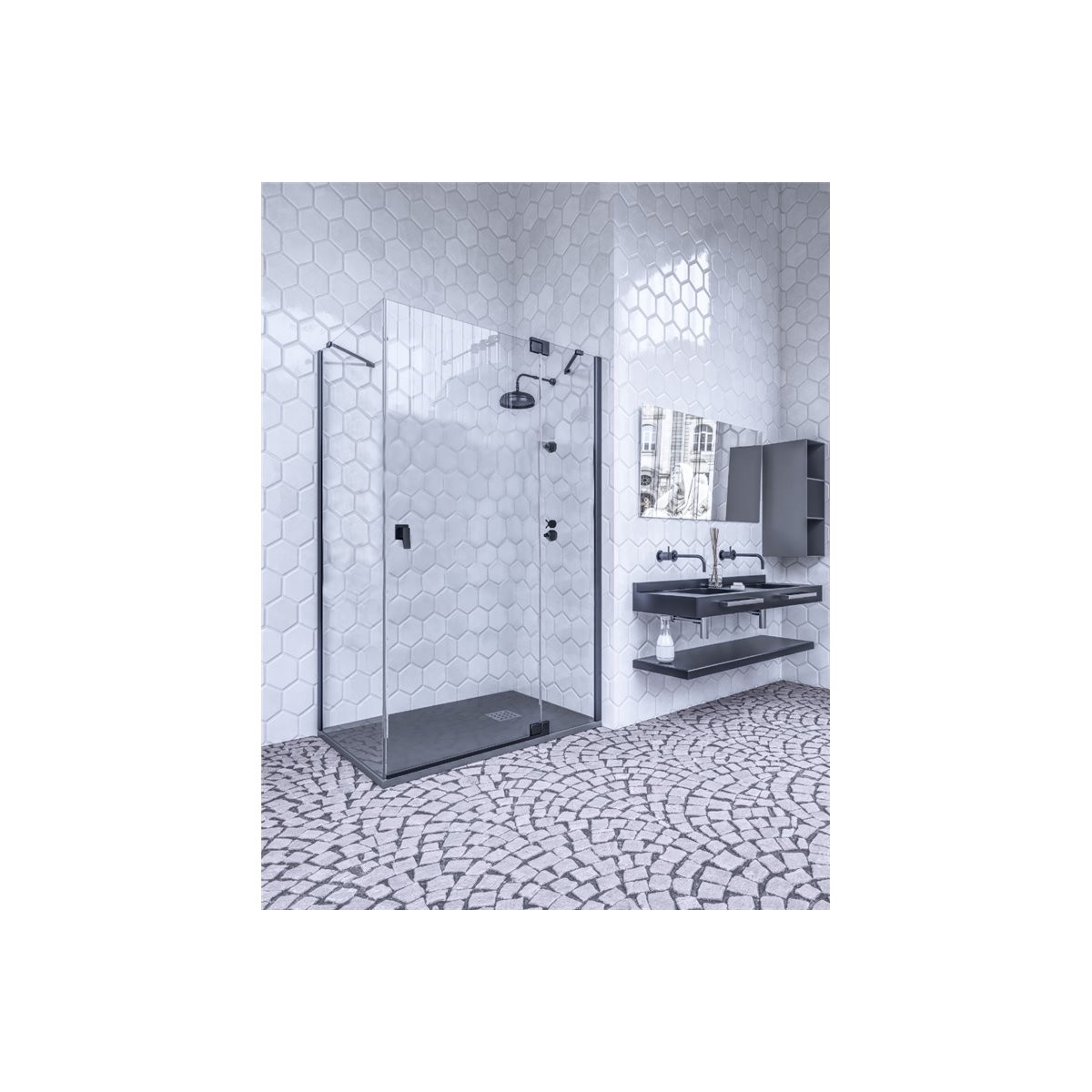 Mampara Surín The Black Collection