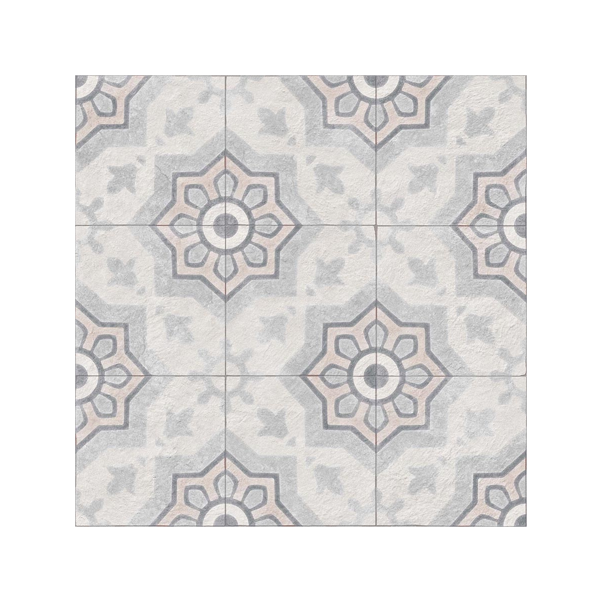 Milos Multicolor 60x60 (box) - Pavimento hidráulico em porcelana