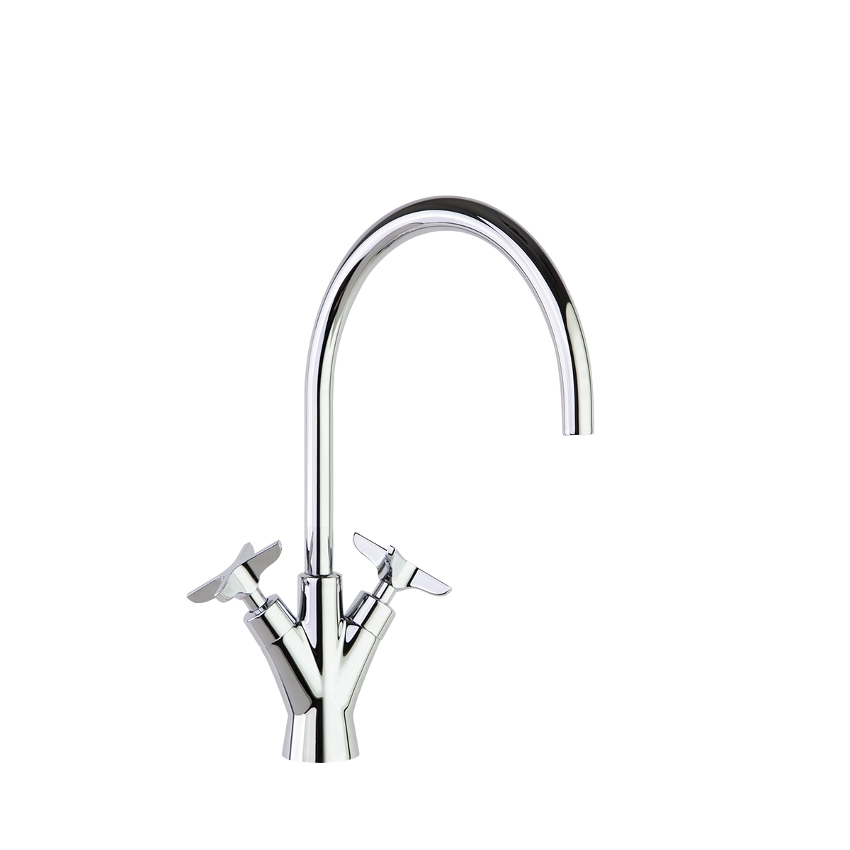 Foto des Standard-Waschbeckens Ramón Soler 910101 Chrom-Waschbecken-Adagio-Ausguss 170 mm