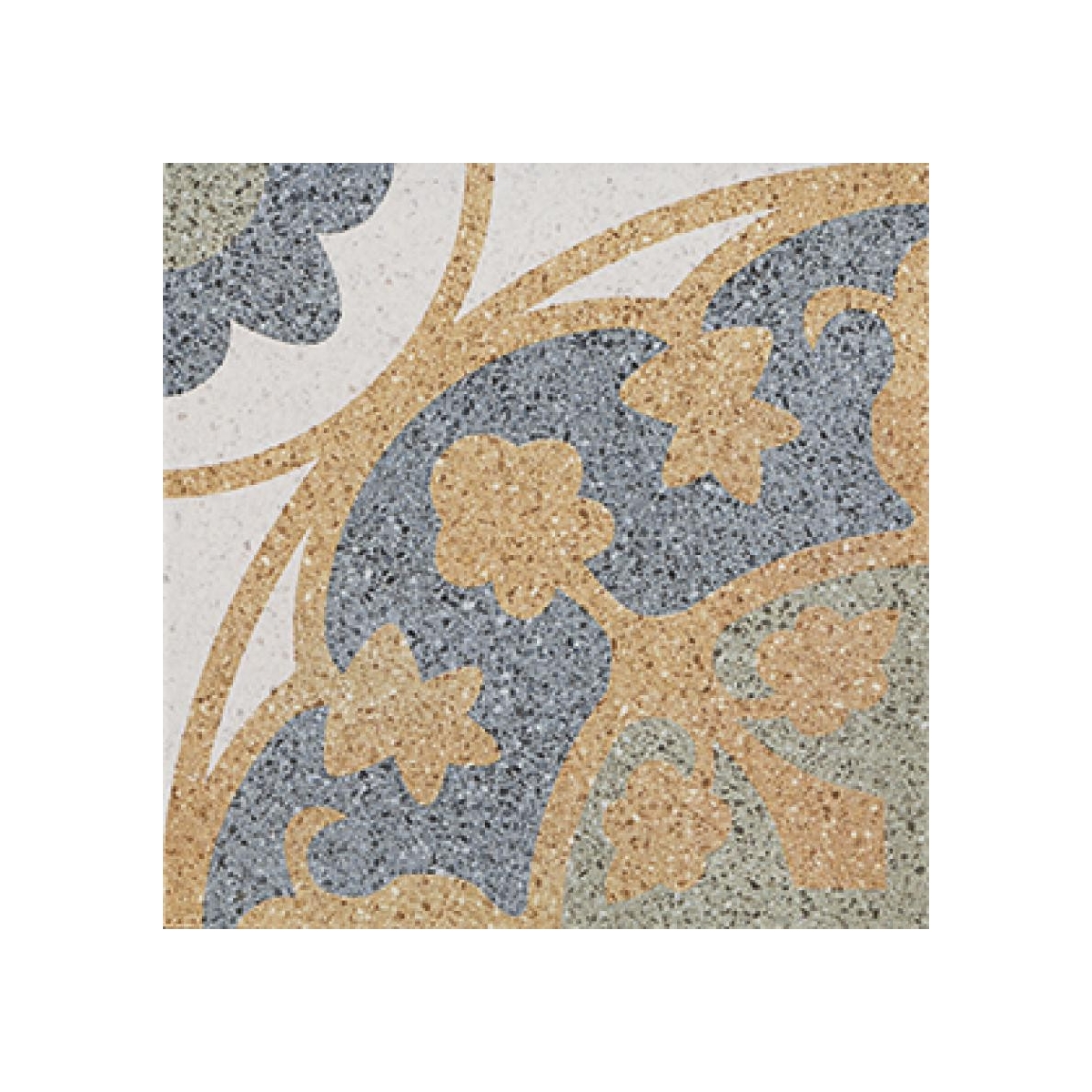 Carrelage de sol et de mur Deco Fontana Gold (m2) Émaillage économique
