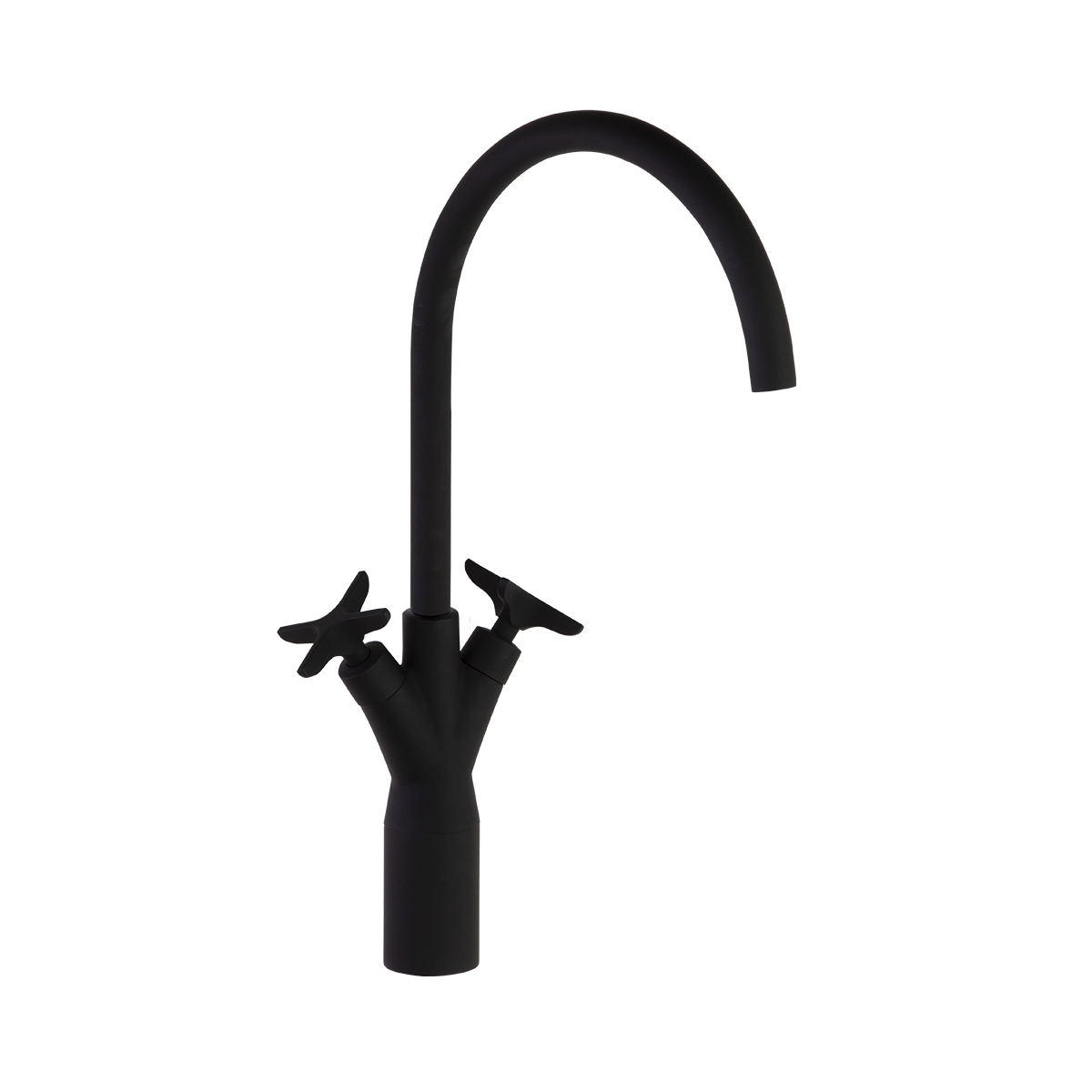 Photo de Évier Noir Mat High Ramón Soler 911001 Évier Haut Adagio Bec 190Mm