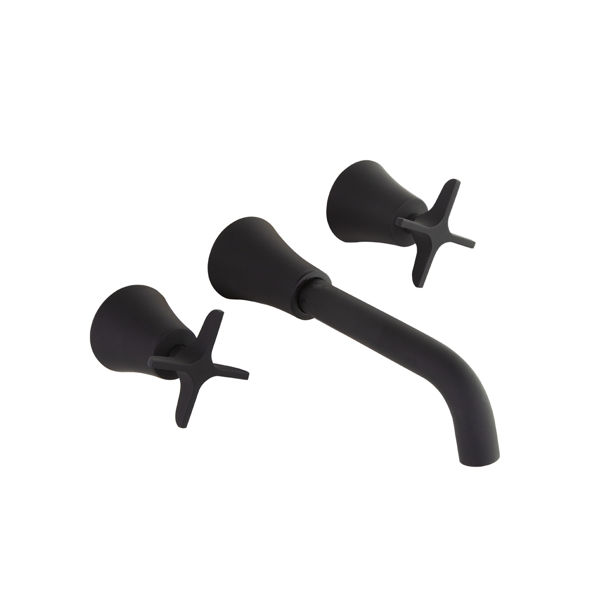 Photo of Recessed Wall Ramón Soler 912001 Matte Black Adagio Recessed Sink