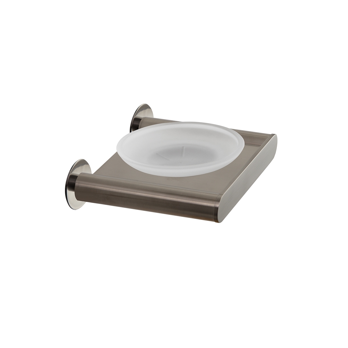 Photo of Stand Ramón Soler Brushed Stainless Steel Stand With Plate