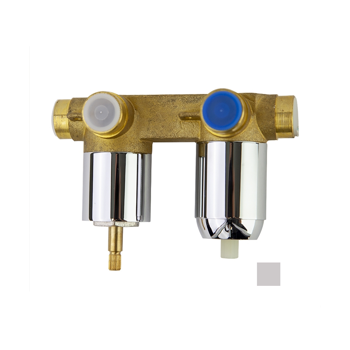 Photo of Recessed Wall Ramón Soler Xx1503 Brushed Nickel Bath-Shower Emp. 3-way S2 with box