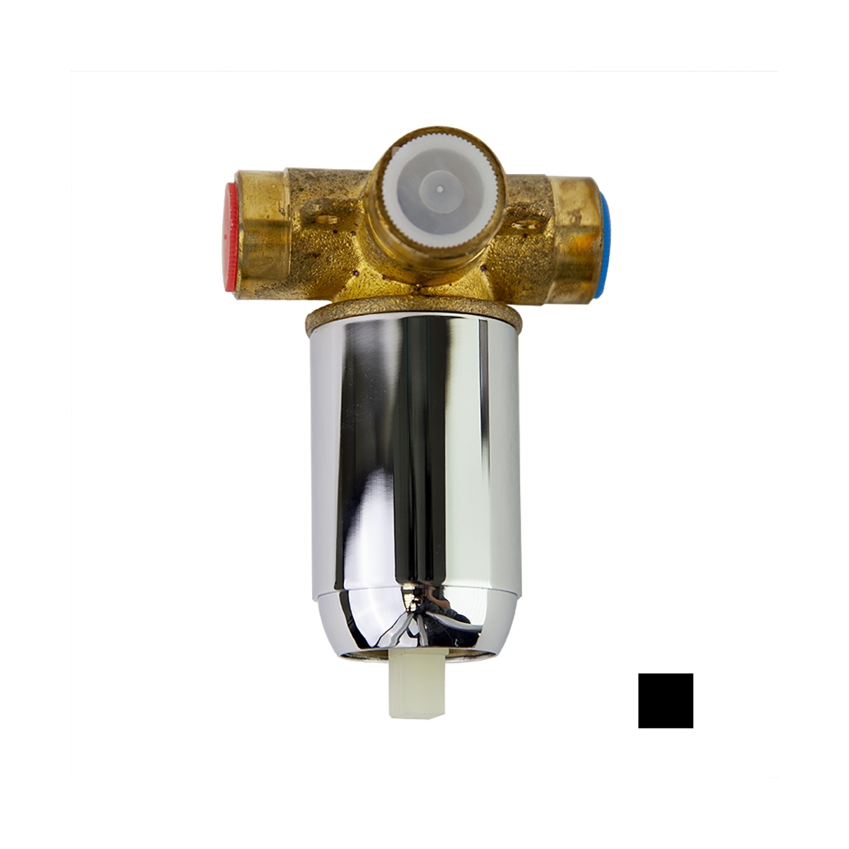 Foto de Empotrado Pared Ramón Soler Xx1801 Negro Mate Ducha Empotrado 1 Via S2 Con Caja