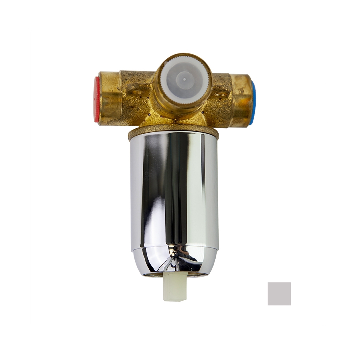 Foto der versenkten Wand Ramón Soler xx1801 gebürstete Nickel-Dusche emp. 1 S2-Weg mit Box