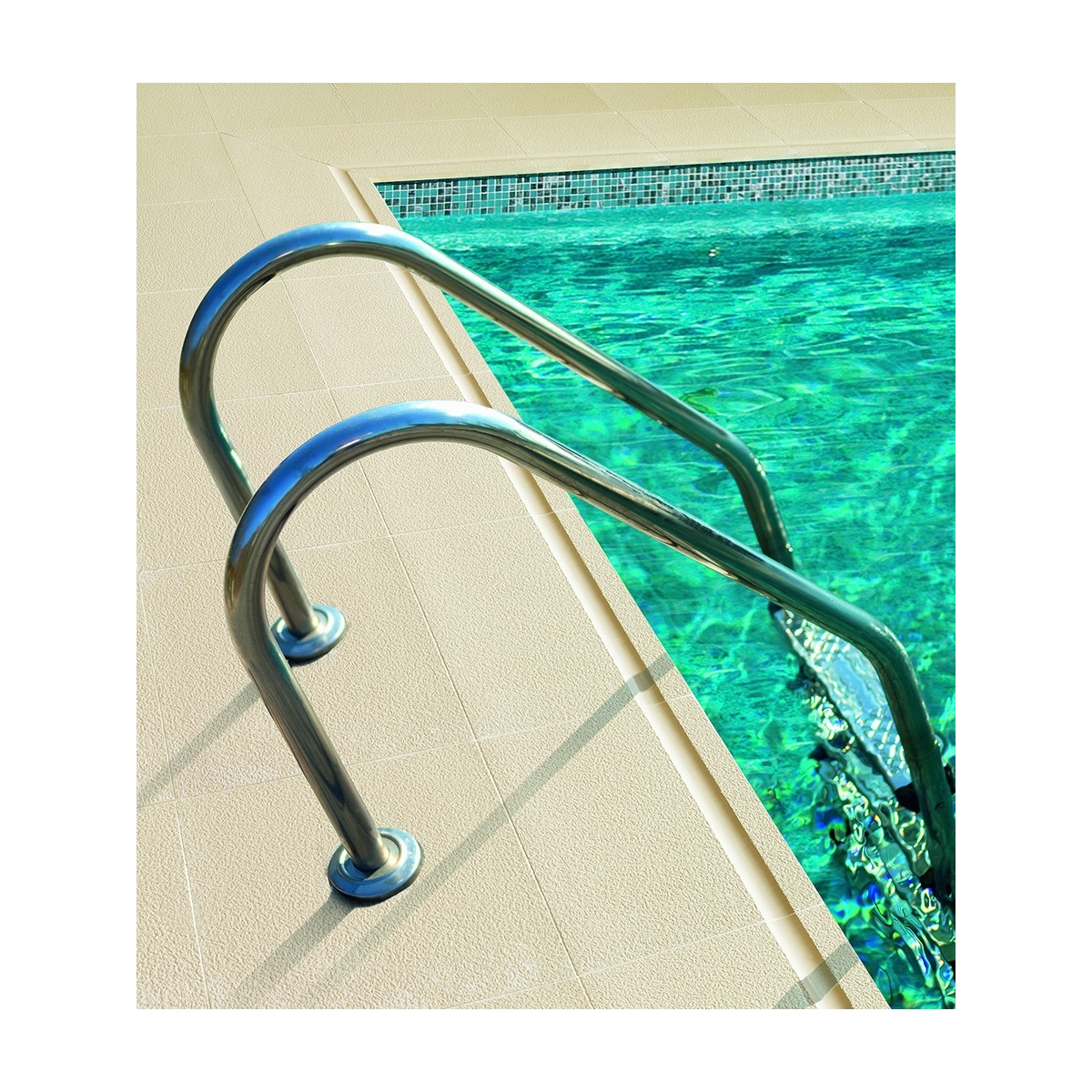 Revestimento de bordas para piscinas - Grelha Reta Venatto Cancun 40x23 - Venatto Collection - Revestimento para piscinas