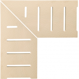 Venatto Cancun 63x23 exterior corner grille