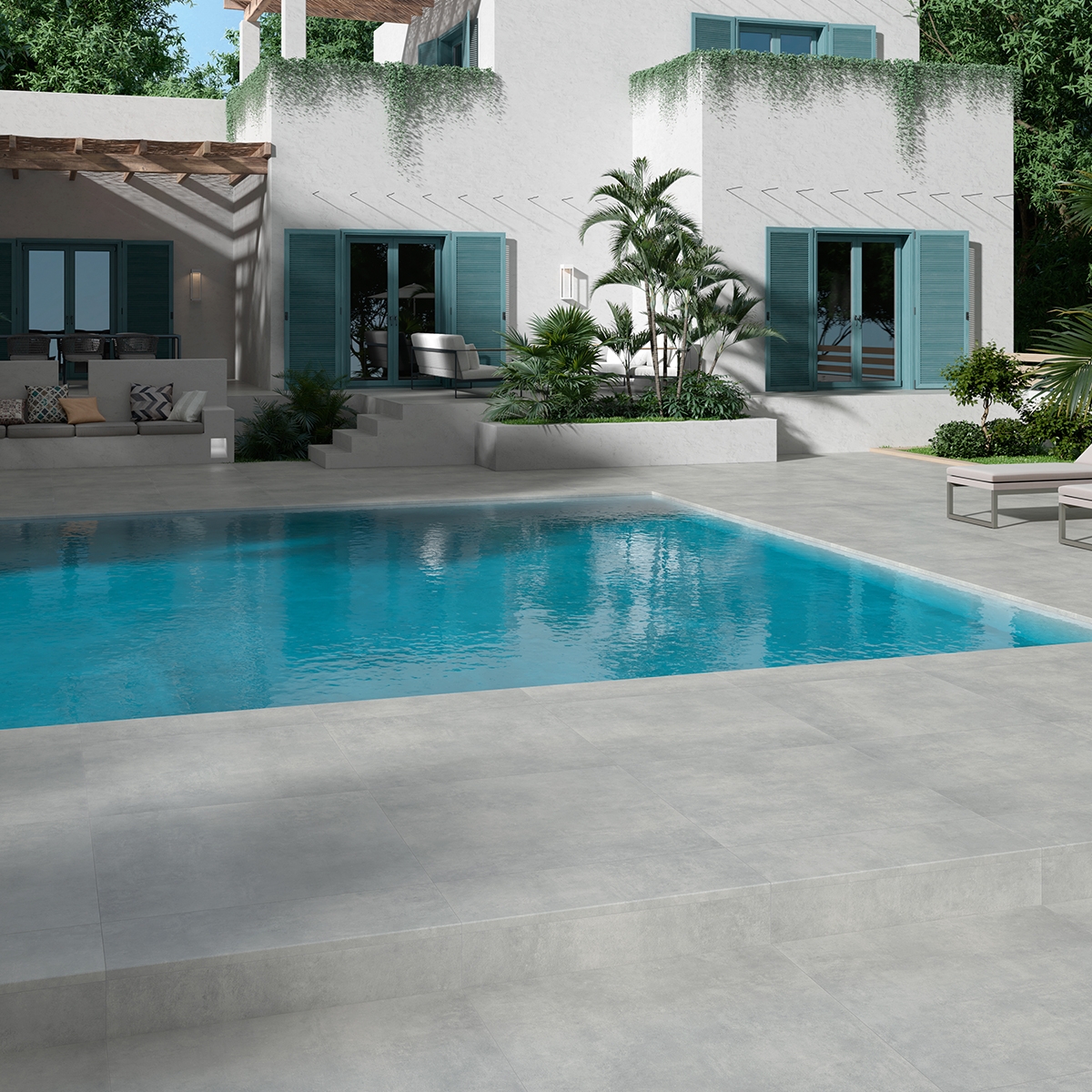 Frame Gris Antislip 60x60