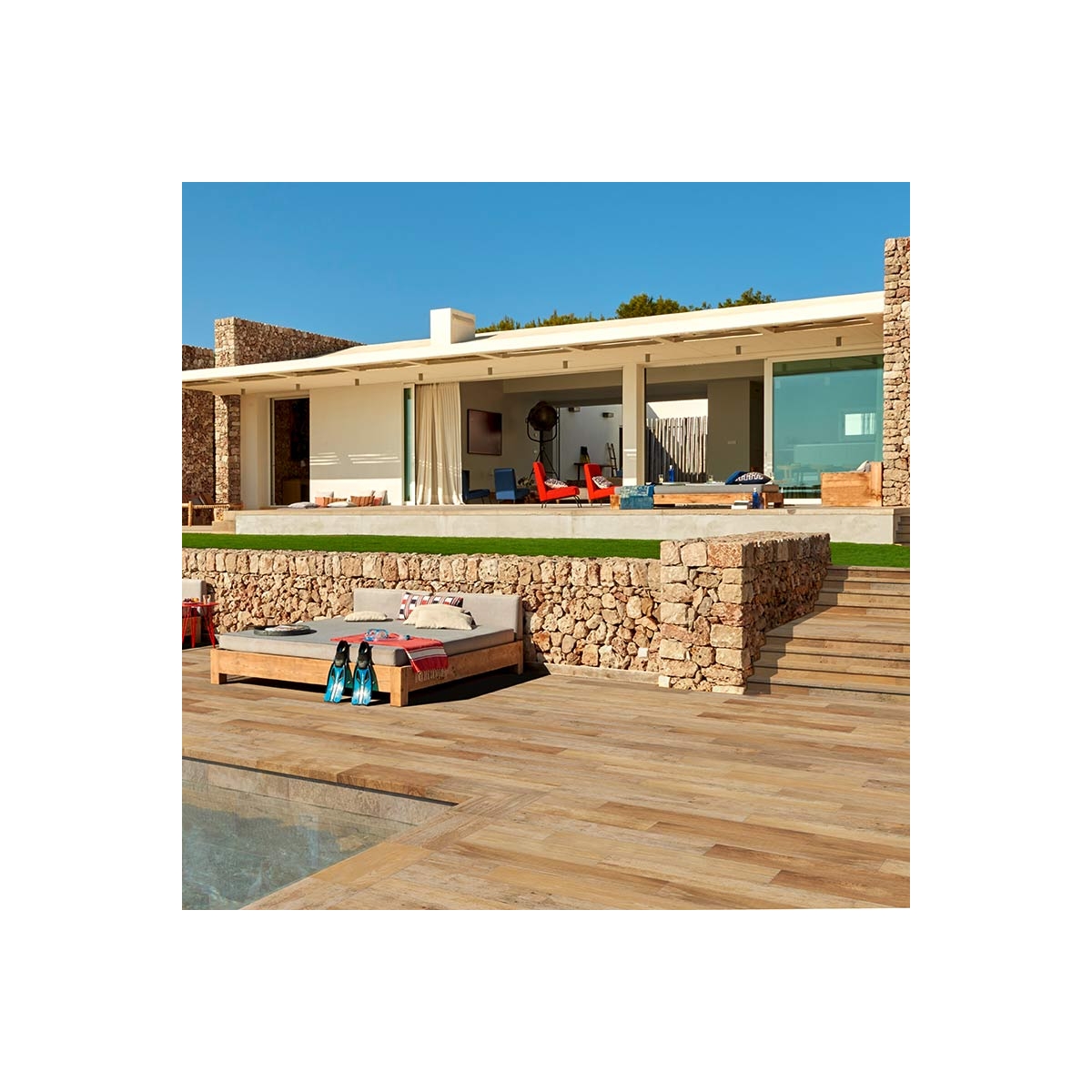 Stela Golden series socle 19.41x97.8 (boîte 1.14m2) - Environnement