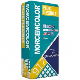Morcemcolor® Plus Flexible - Mortero blanco 20kg