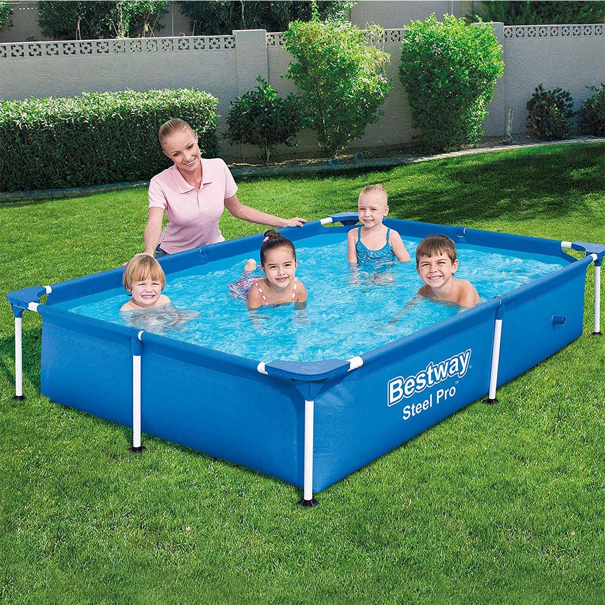 Piscine pour enfants amovible économique Bestway 221x150x43