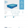 Piscine amovible Bestway enfants 221x150x43 amovible