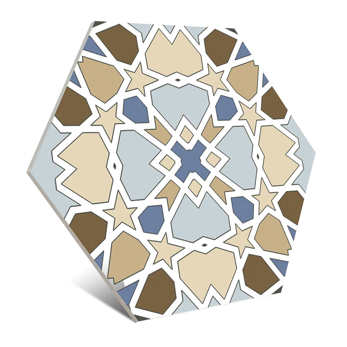 Hexa Al-Andalus Mix 23x27 (caja 0.75 m2) hidraulico