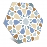 Hexa Al-Andalus Mix 23x27 (box 0.75 m2) Pavement