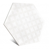 Hexa Boreal Hidra Blanco 23x27 (caja 0.75 m2) diseño