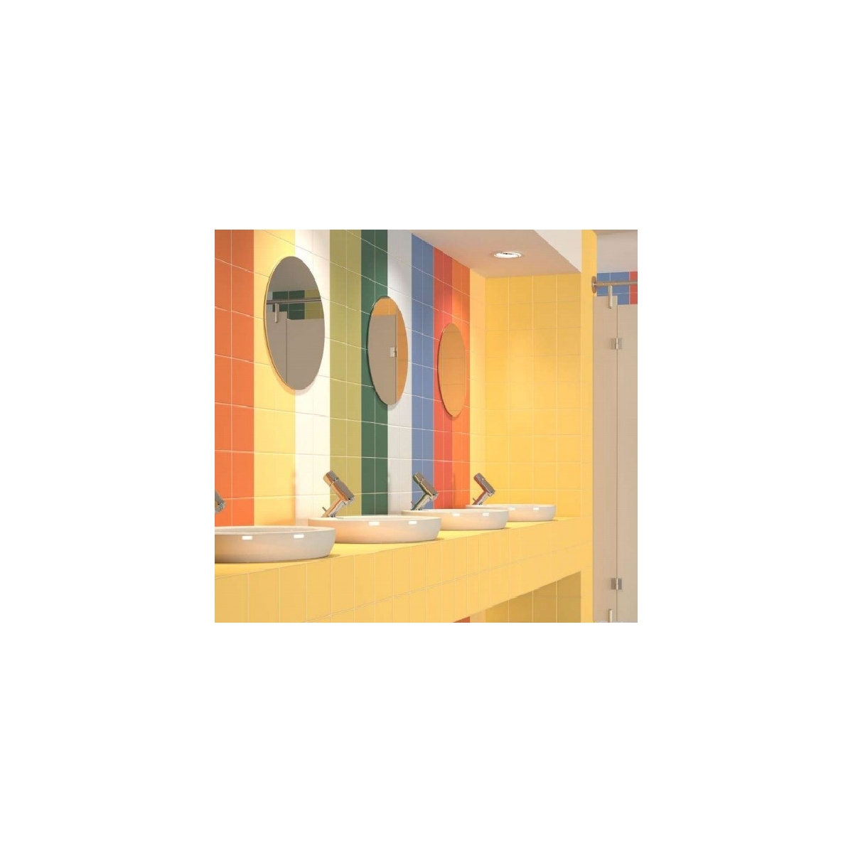 Pissano Arco-íris Celeste 15x15 (m2)