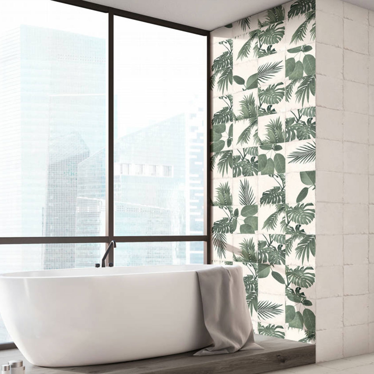 Decorated Botanic Spring 25x25 (1 m2) room 2