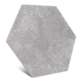 Hexa Cento Acero 23x27 (caja 0.75 m2)