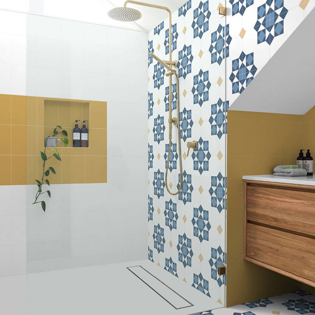 Elemento Branco 25x25 (1 m2) quarto 2