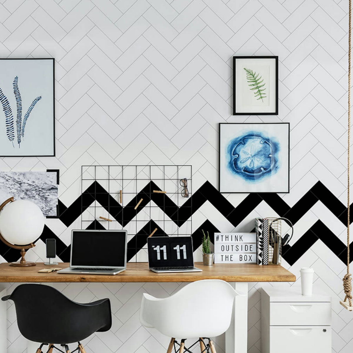 Element Black 25x25 (1 m2) ambient 2