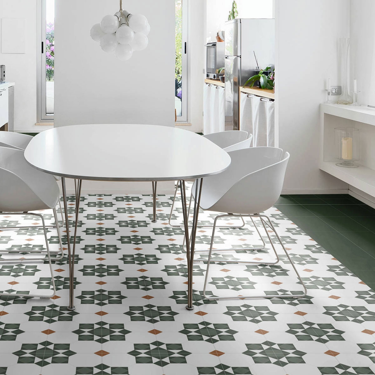 Elemento Verde 8x25 (caixa 0,92 m2) ambiente