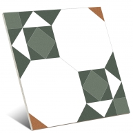 Element Vienna Verde 25x25 (caixa 0,96 m2)