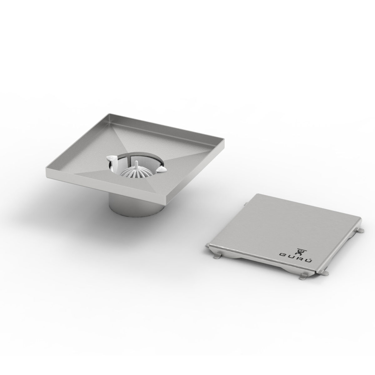 Evolux System Kit mit glattem Spot-Raster 11,6x11,6 cm