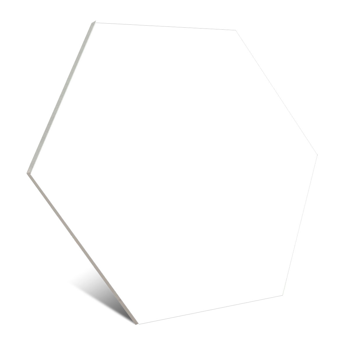 Hexa Element Blanco 23x27 (caja 0.75 m2) diseño