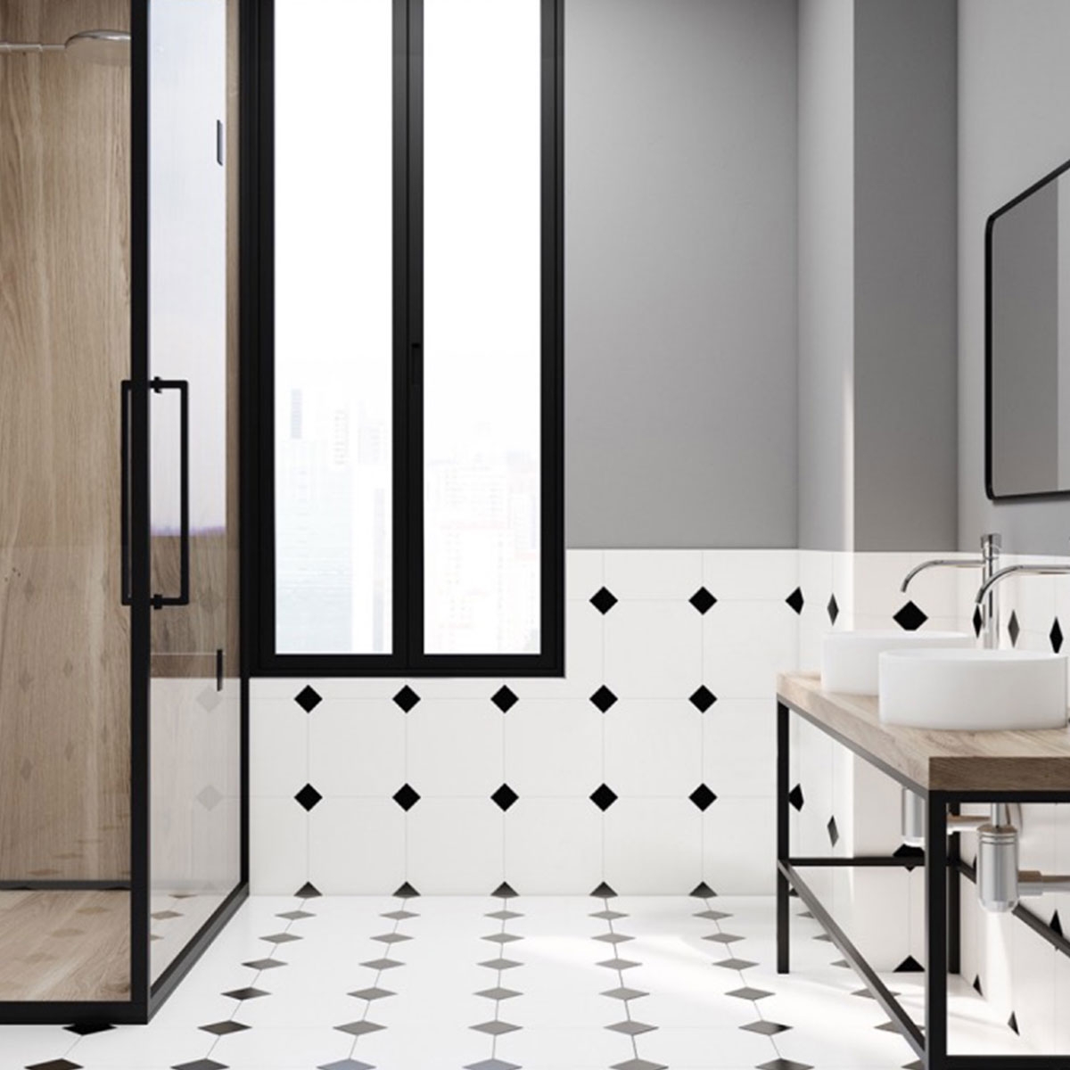 Octo Element Blanco 25x25