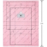 Evolux System Kit - grelha lateral lisa 11,6x11,6cm